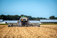 Harvesting, Crop Crop Planting and Grassed water way on Eastern Shore Oct 9, 2020