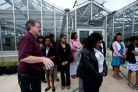 4-H visit to Greenhouse